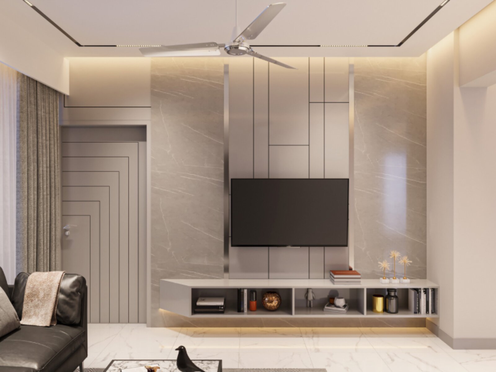 Innenraum nach Malerarbeiten